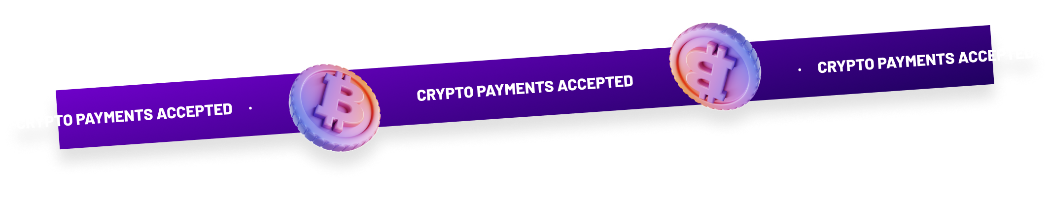 Crypto Payments Accepted Strip